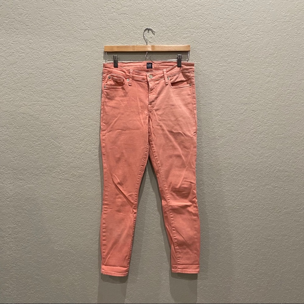 Gap brand size 27 midtone pink skinny jeans
